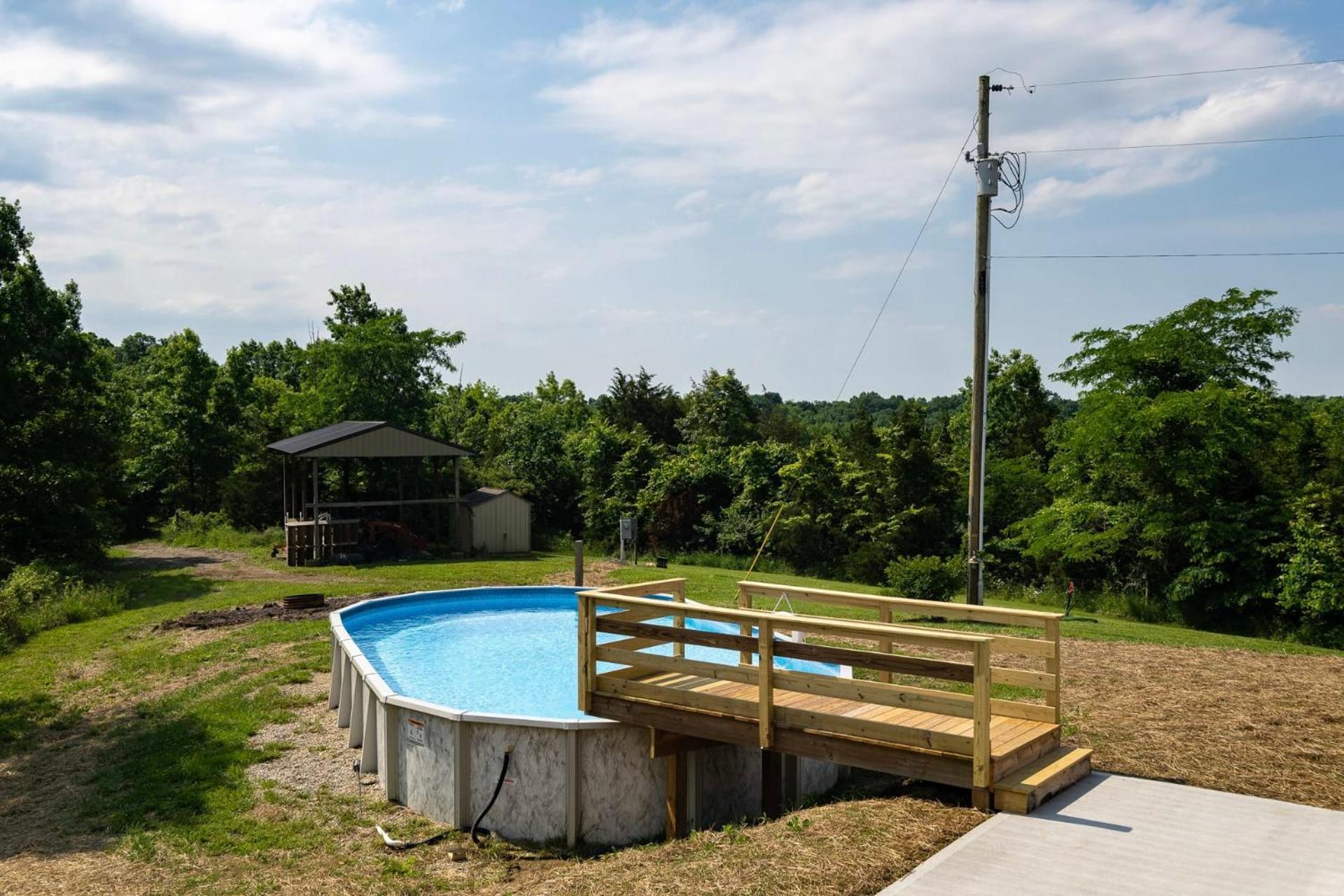 80 Acre Retreat With Pool - Minutes To Ark - Sleeps 15 Villa Williamstown Ngoại thất bức ảnh
